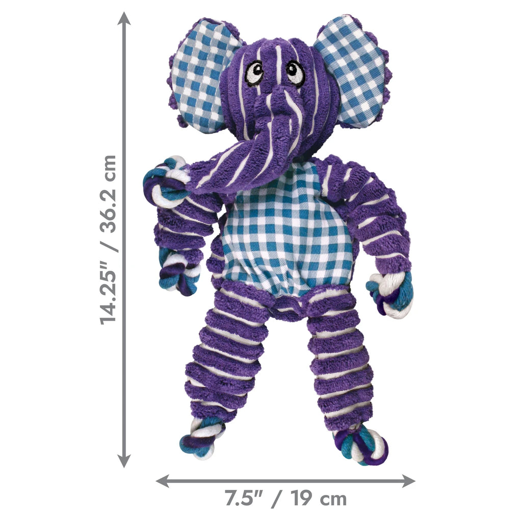 KONG® Floppy Knots Elephant Dog Rope Toy