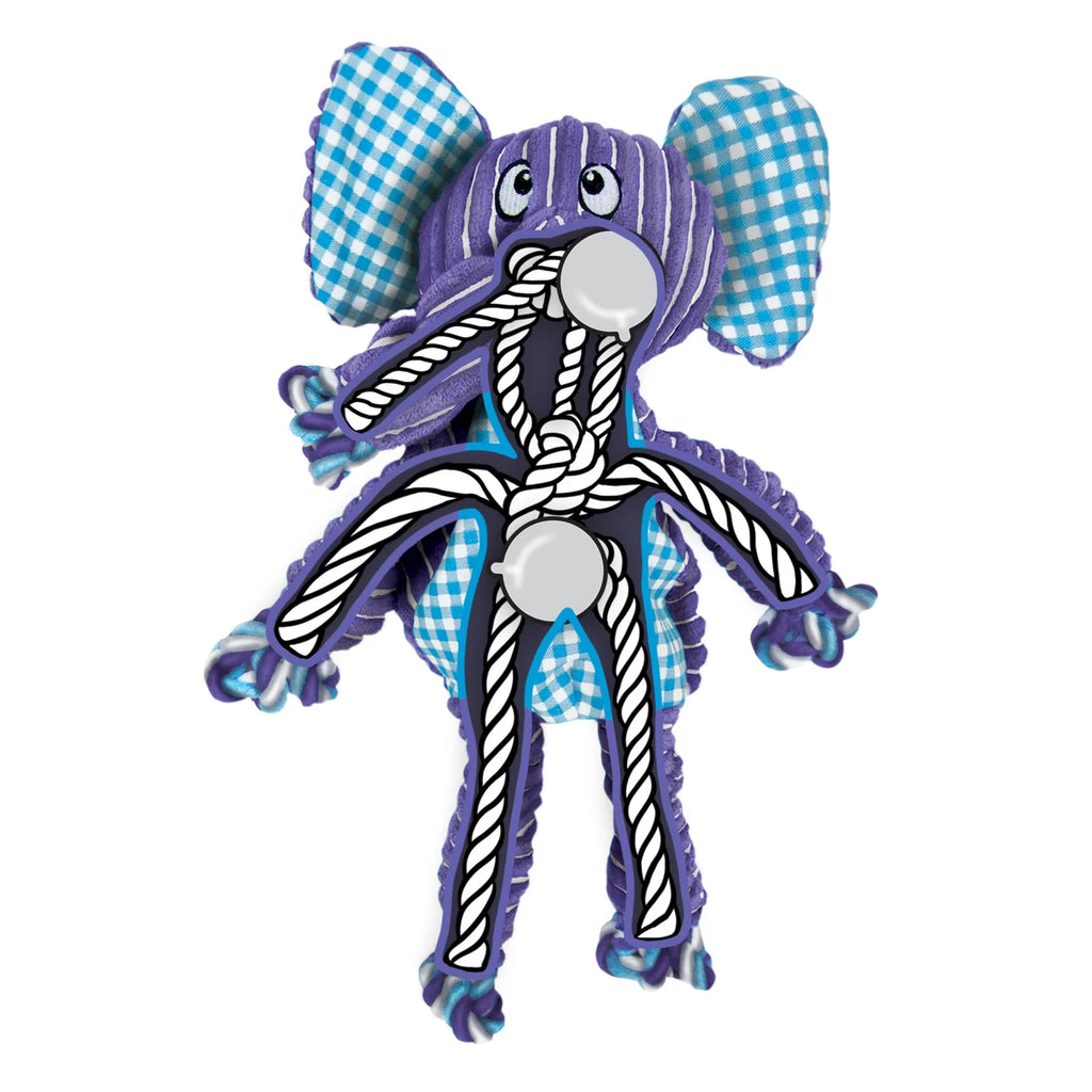 KONG® Floppy Knots Elephant Dog Rope Toy
