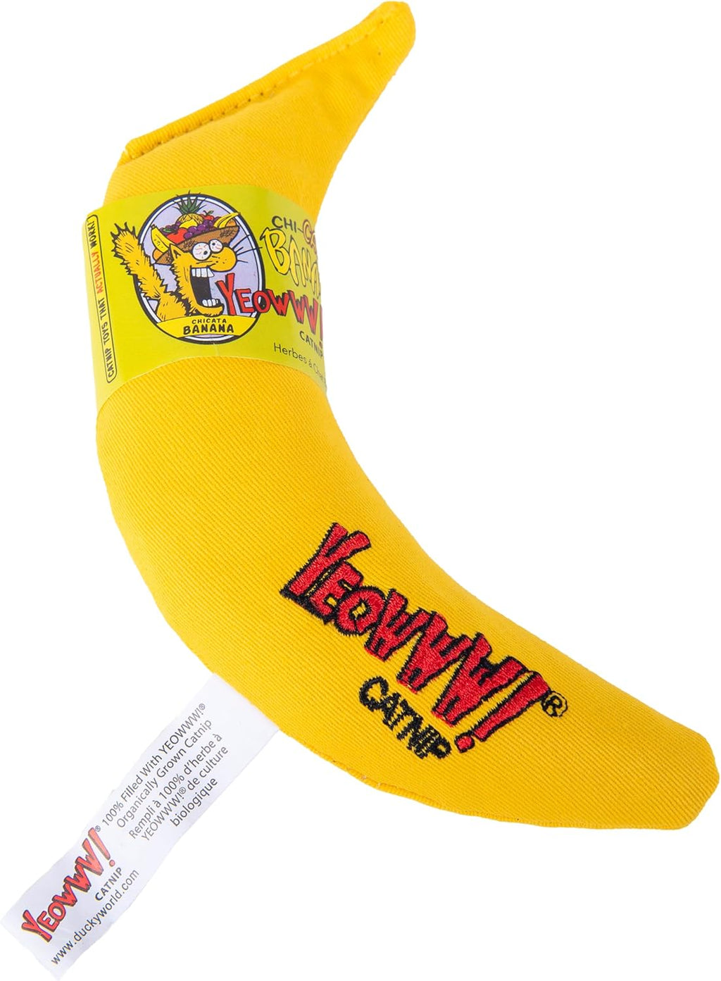 Yeowww! Chi-CAT-a Banana Cat Toy