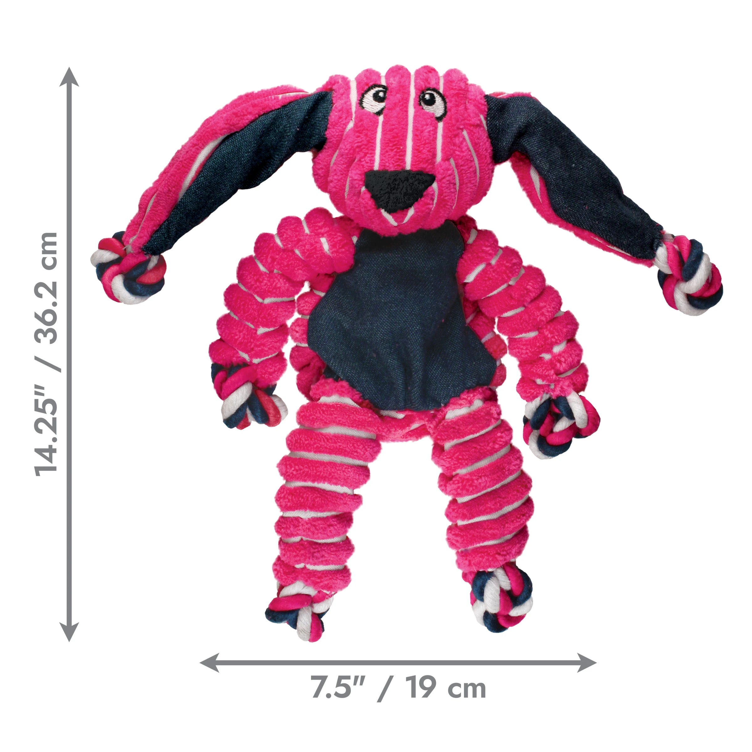 KONG® Floppy Knots Bunny Dog Rope Toy